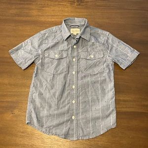 Boy’s Small (8) Lucky Brand Light Denim Chambray Button Down